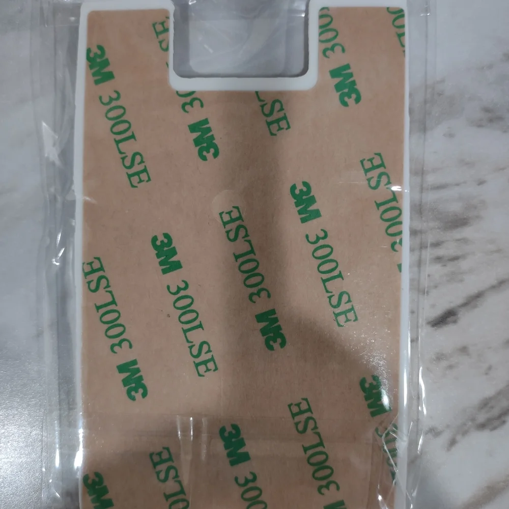 Magnetic 2 Pocket Stick-on Silicone Cell Phone Wallet